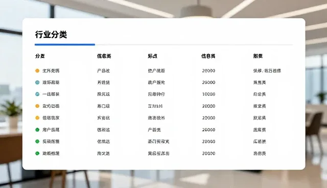 网站建站建设:区域信息分类系统的应用场景分析